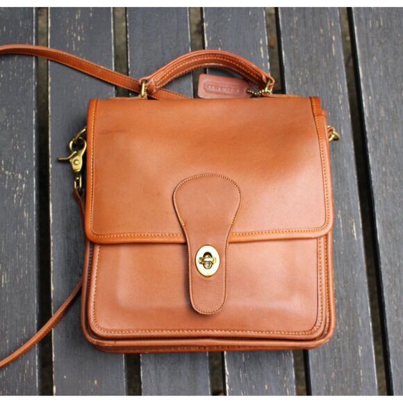 Coach Vintage - Station Bag 5130 (Willis) in British Tan, USA - 1980s - Picture 9 of 15